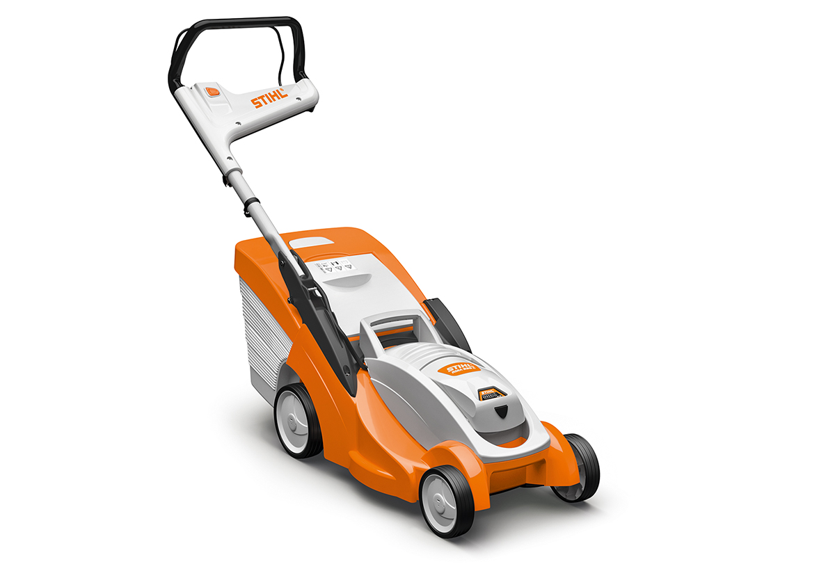 Απεικονίζεται το χλοοκοπτικό.